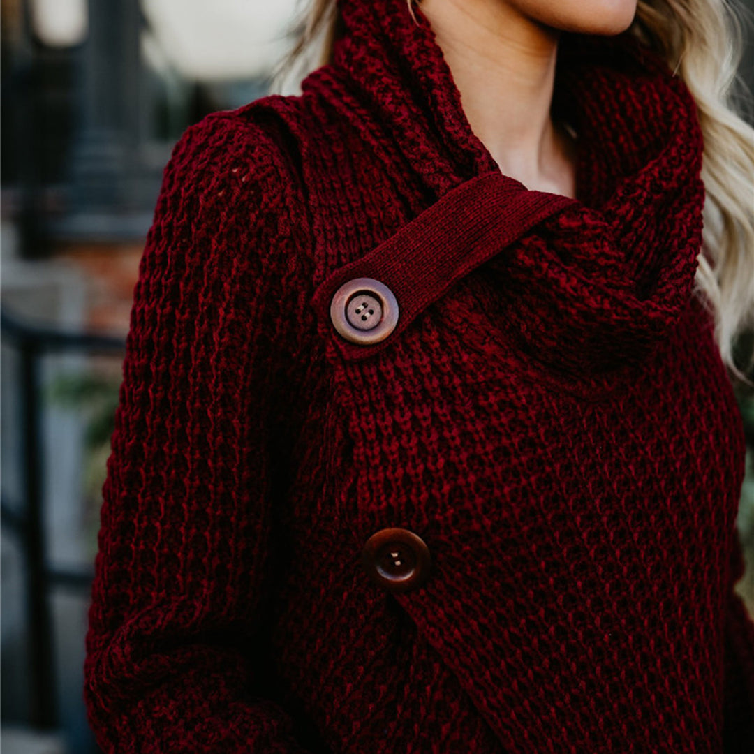 Ivyshape | Warm Knit Winter Sweater