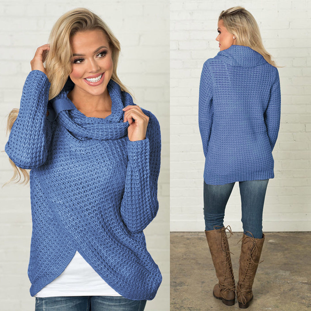 Ivyshape | Warm Knit Winter Sweater