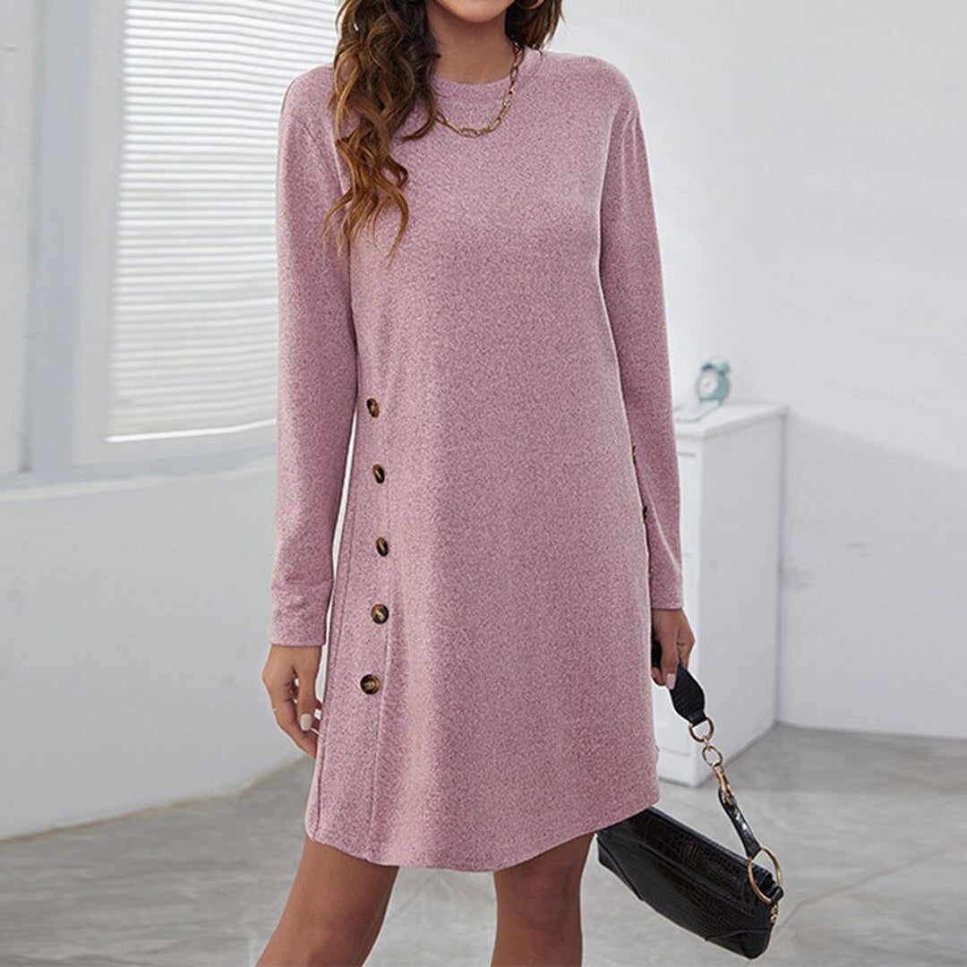 Summer Long Sleeve Mini Dress | Ideal for Everyday Wear