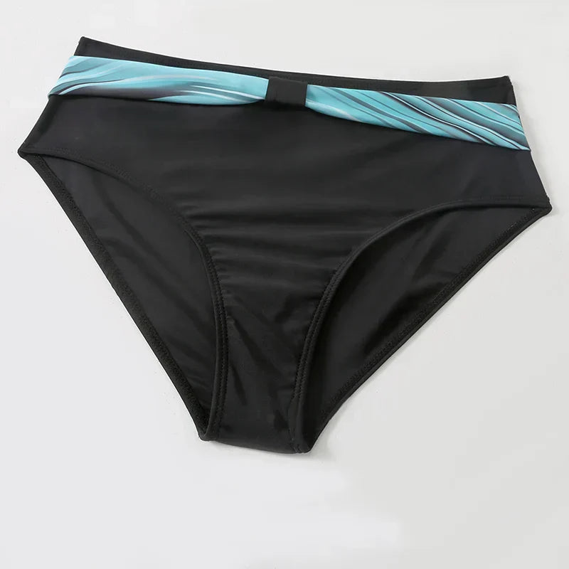 Ivyshape | Push-Up Halter Bikini Set with High Waist for Women