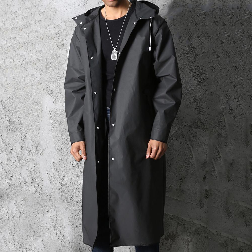 IvyShape | Hooded Long Rain Jackets for Men