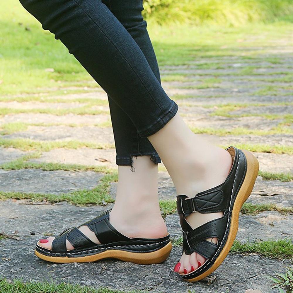 Ivyshape | High-Quality Orthopedic Sandals With Open Toe