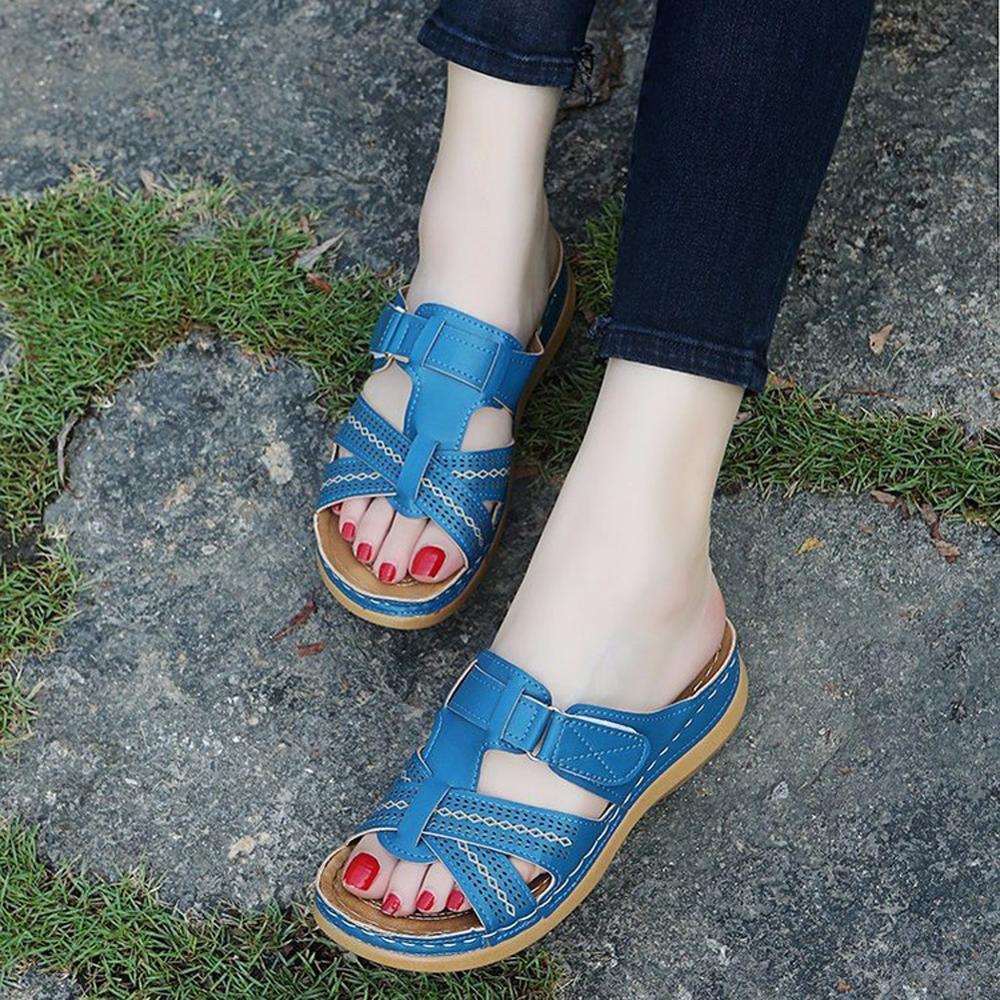 Ivyshape | High-Quality Orthopedic Sandals With Open Toe