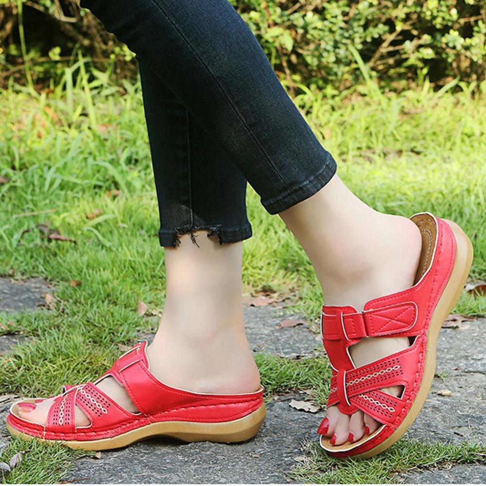 Ivyshape | High-Quality Orthopedic Sandals With Open Toe