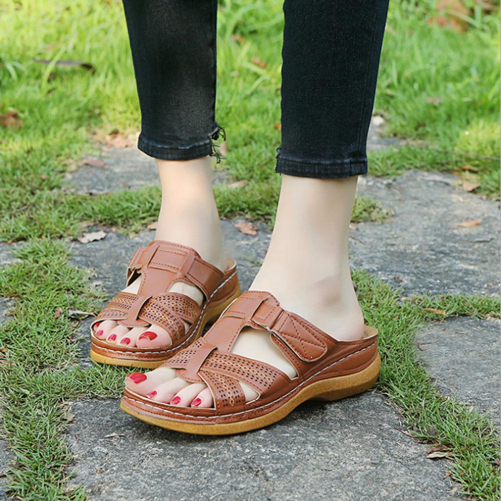 Ivyshape | High-Quality Orthopedic Sandals With Open Toe