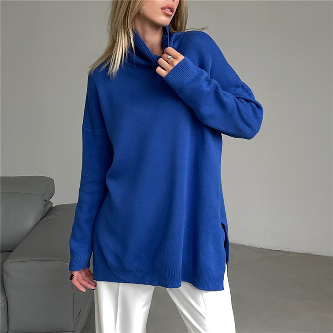 Ivyshape | Stylish Side Split Sweater