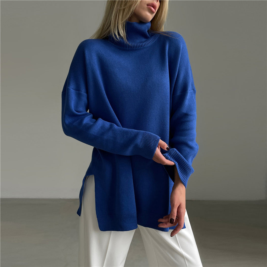 Ivyshape | Stylish Side Split Sweater