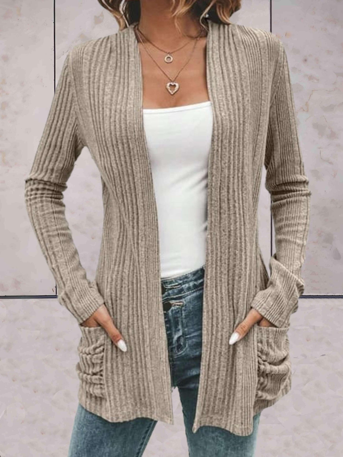 Ivyshape | Chic Slim Fit Knitted Cardigan