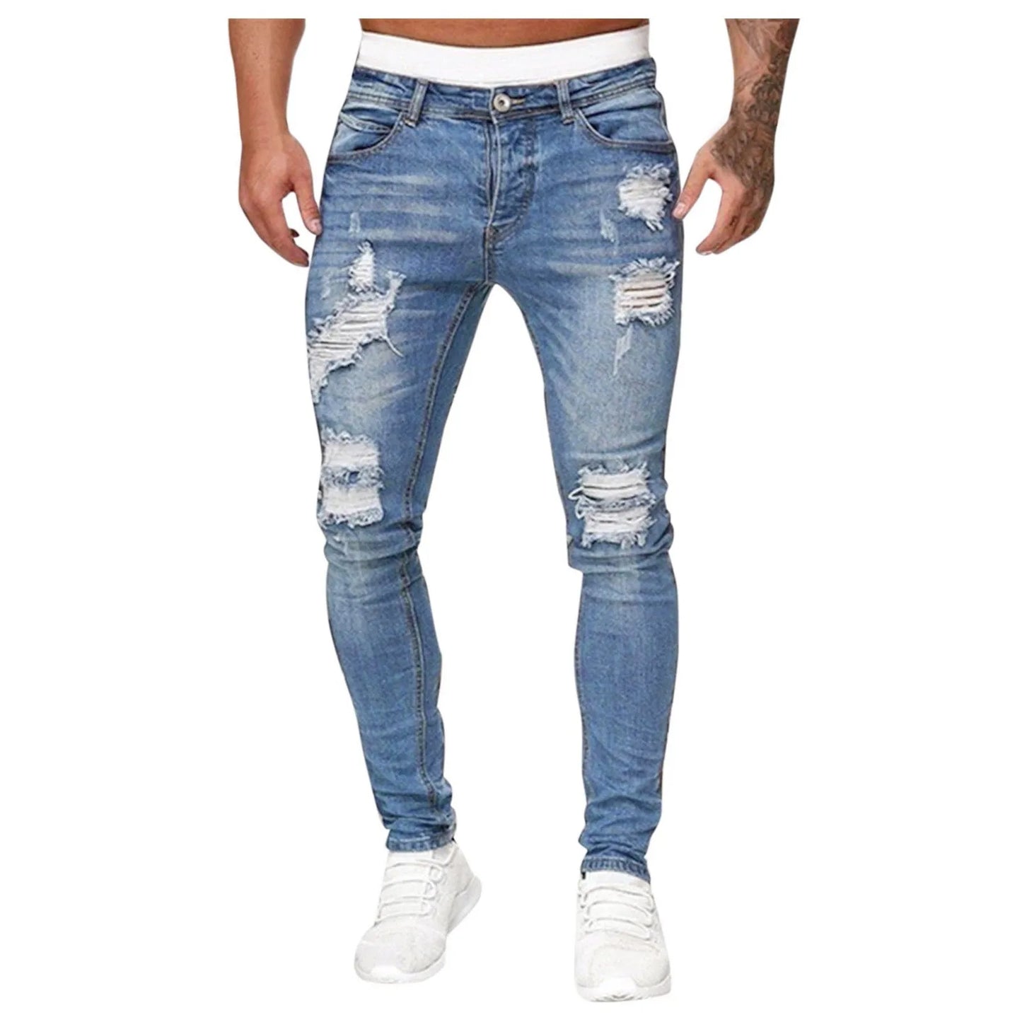 Ivyshape | Torn Jeans From Urban Denim