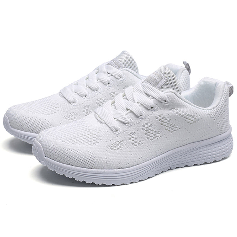 Women's Breathable Outdoor Lace-Up Sneakers