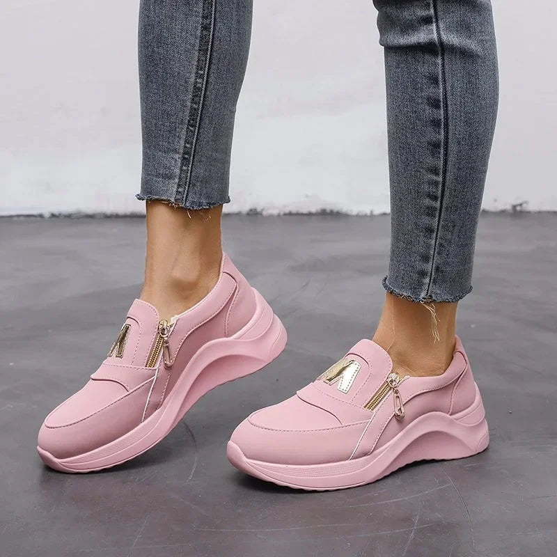 Summer Platform Slip-on Sneakers for Women