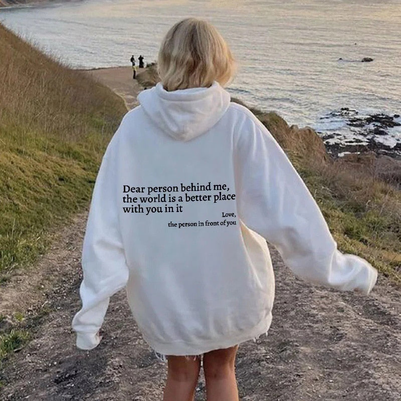 Ivyshape | Angel Love Person Behind Me Unisex Hoodie