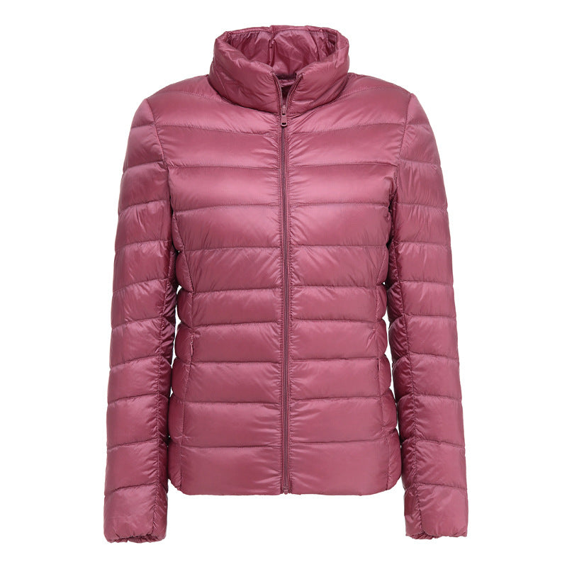 Ivyshape | Women's Winter Soft White Duck Down Jacket