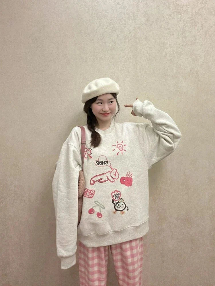 Cute And Cozy Cartoon Styled Sweater