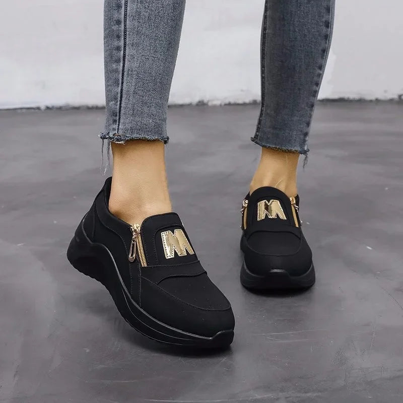 Summer Platform Slip-on Sneakers for Women