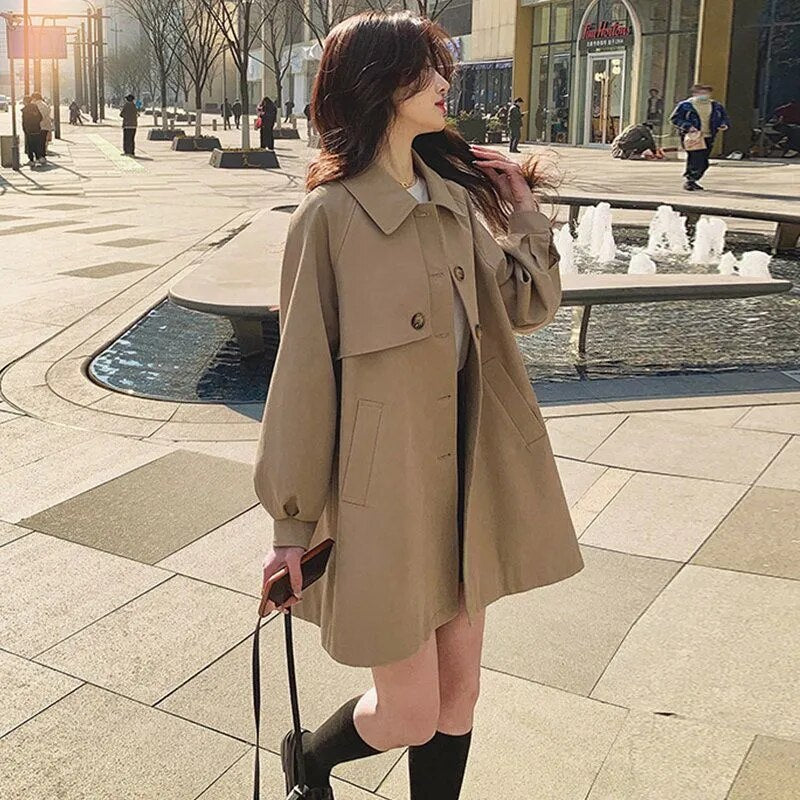 Lantern Sleeve Coat