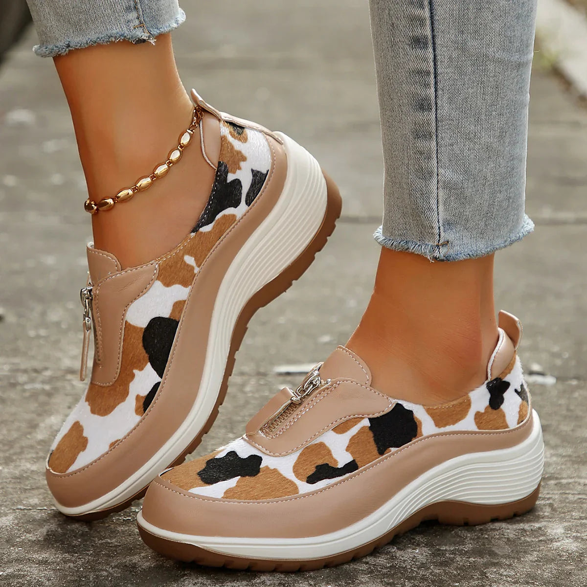 Trendy High-Top Sneakers for Women