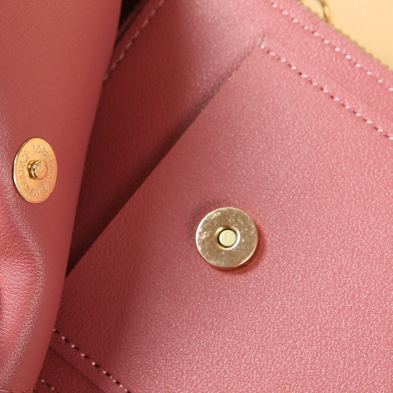 Ivyshape | Leather Smartphone Clutch Women's Handbag with Touchscreen Window