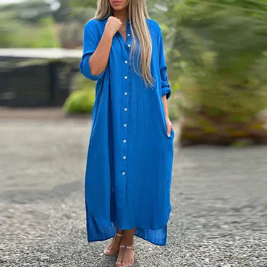 Ivyshape | Long Relaxed Dress