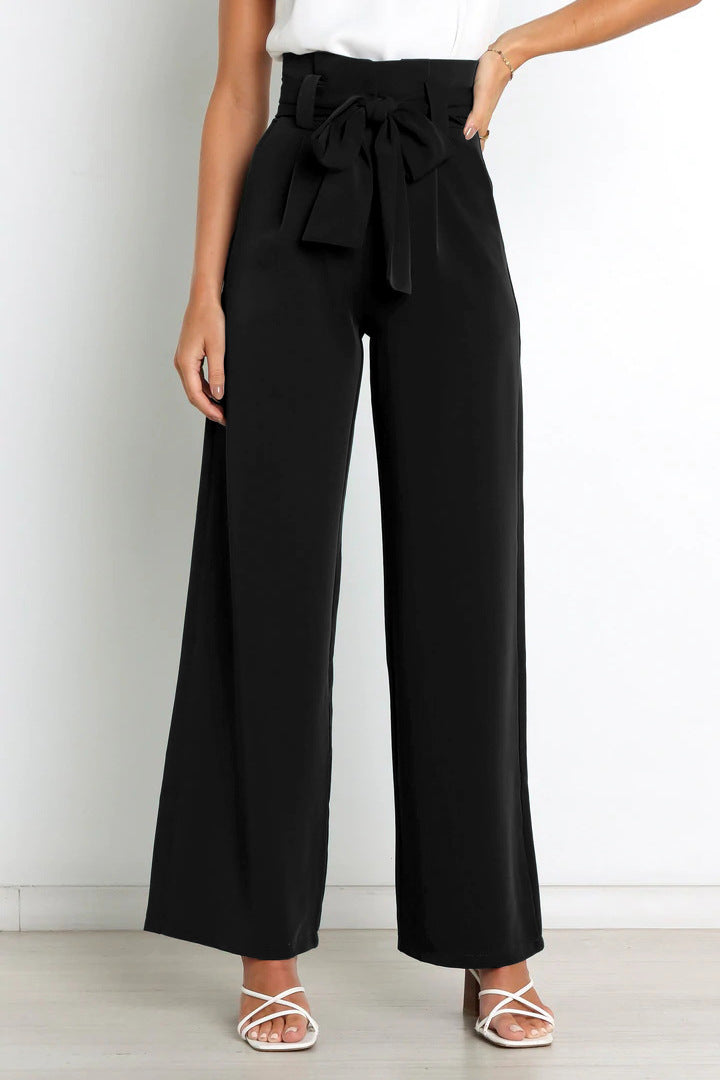 Ivyshape | Stylish and Cozy Fall Wide-Leg Pants for Women