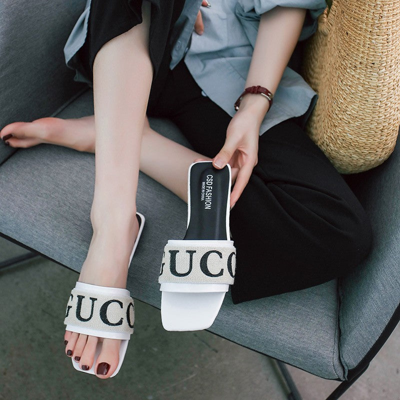 Women's Non-Slip Casual Summer Slides