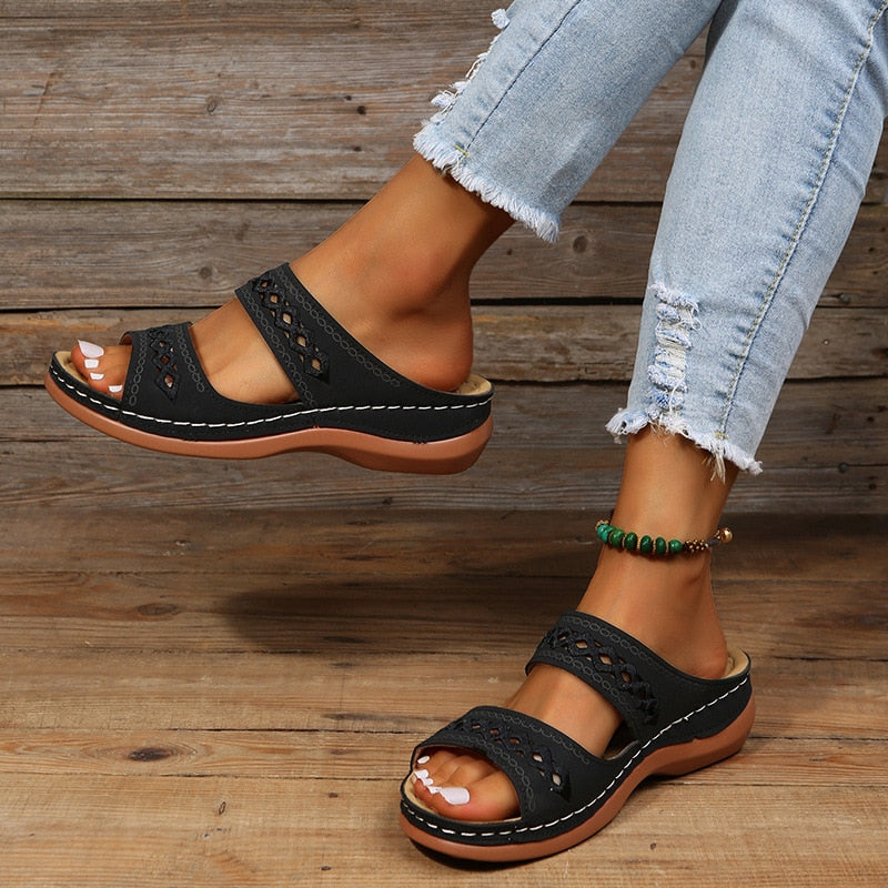 Ivyshape | Women's Thick Sole Sandals