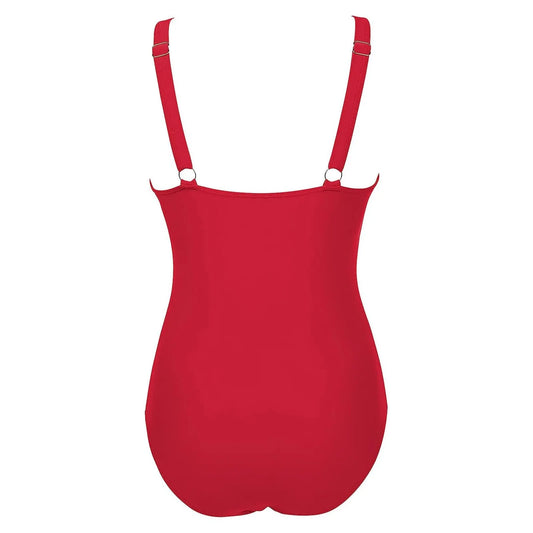 Ivyshape | Women's Slim Fit Two-Piece Swimsuit High-Waist