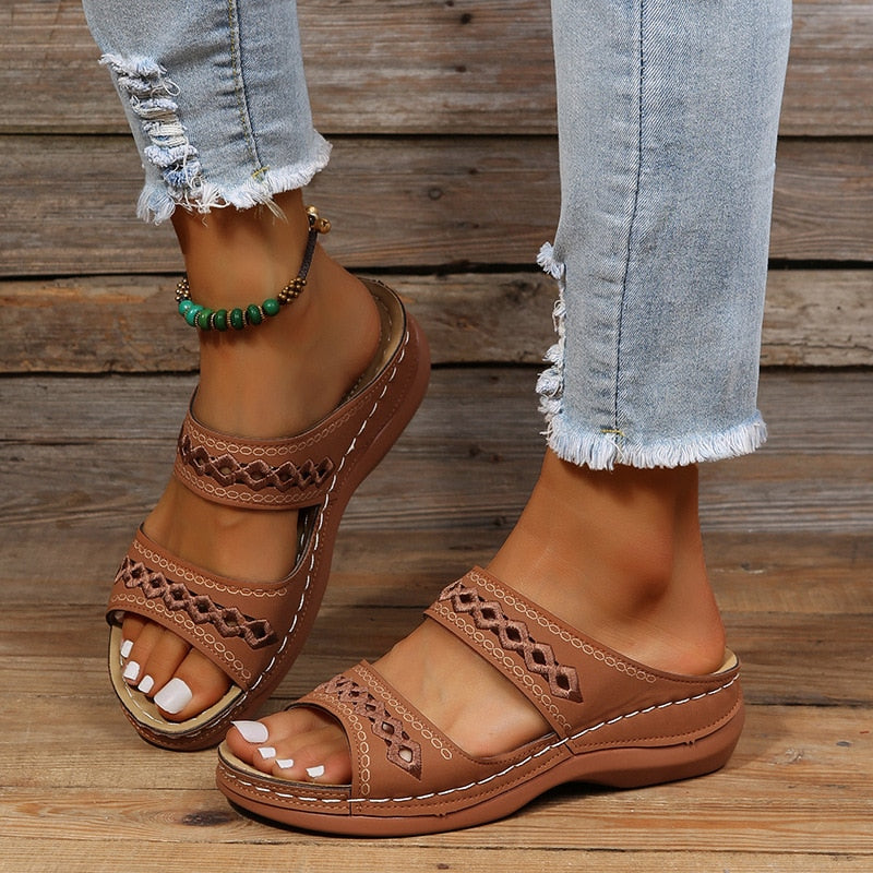 Ivyshape | Women's Thick Sole Sandals