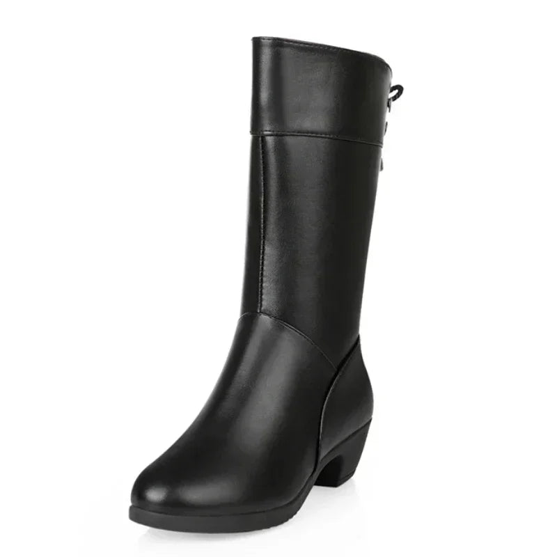 Women's Winter Pointed Toe Side Zipper Boots