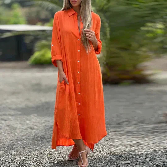 Ivyshape | Long Relaxed Dress