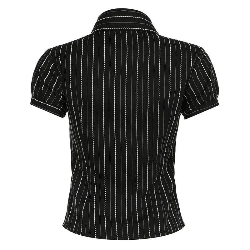 Chic Striped Blouse for Women