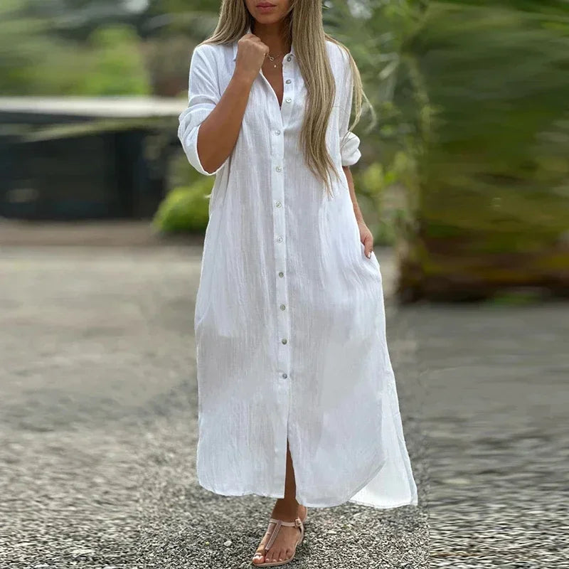 Ivyshape | Long Relaxed Dress