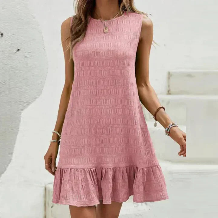 Ruffled Dress - Casual - Lightweight - Ideal for Summer