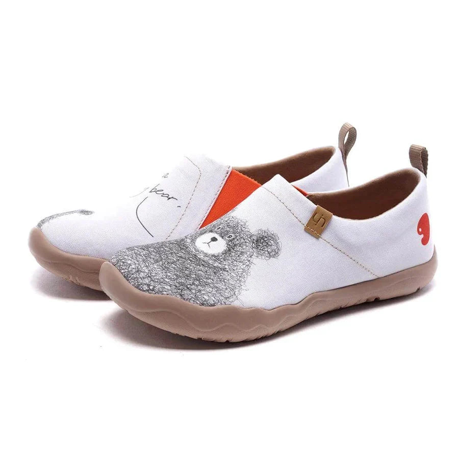 Playful Retro Canvas Shoes for Women