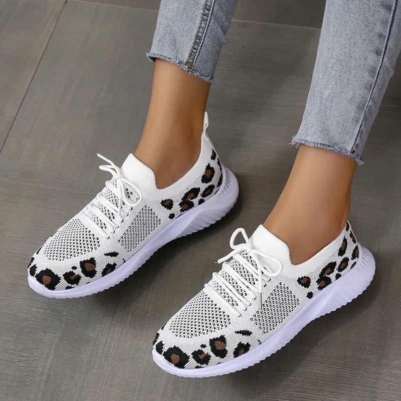 Ivyshape | Leopard Sneakers