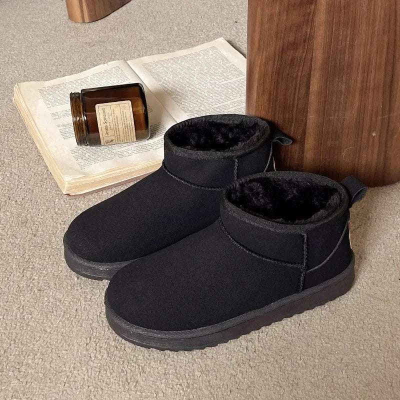 Women's Winter Warm Ankle Boots with Fur Lining