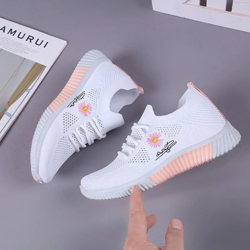 Stylish Breathable Mesh Sneakers for Women