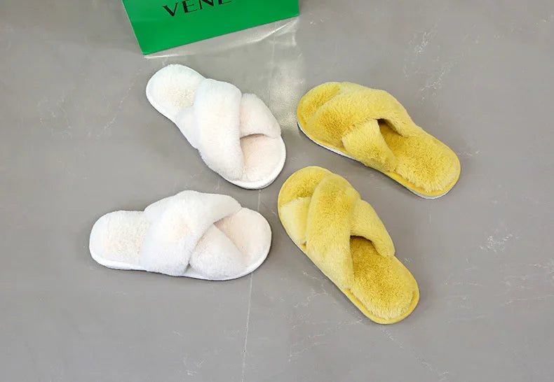 Cozy Faux Fur Slippers