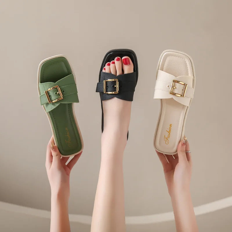 Chic Flat Casual Sandals for Women