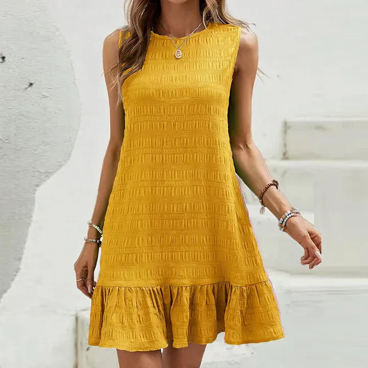 Ruffled Dress - Casual - Lightweight - Ideal for Summer