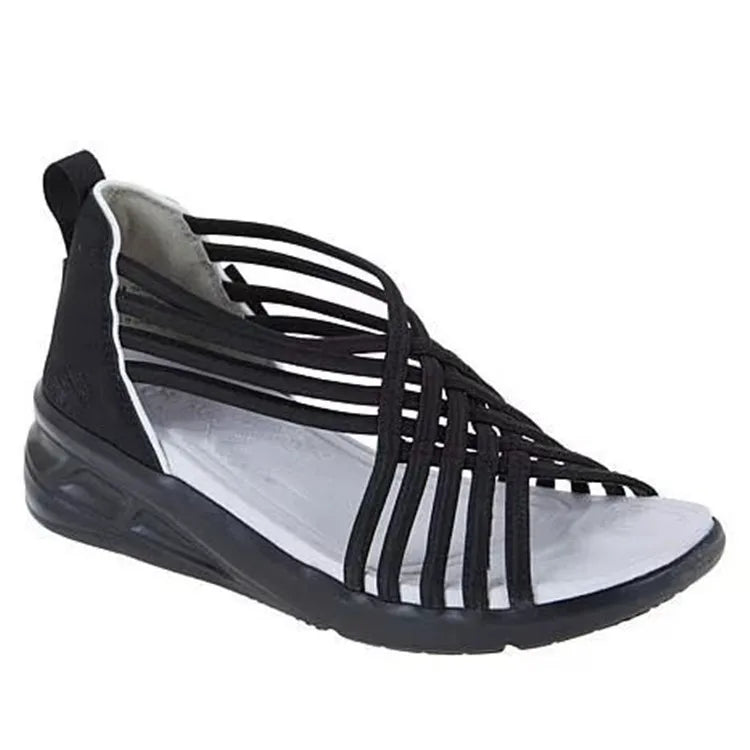 Ivyshape | Women's Criss Cross Style Shoes Flat