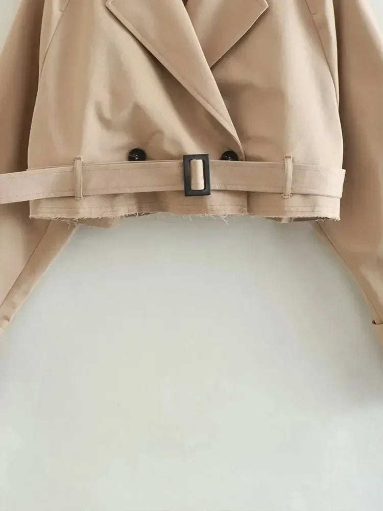 Ivyshape | Short Trench Coat