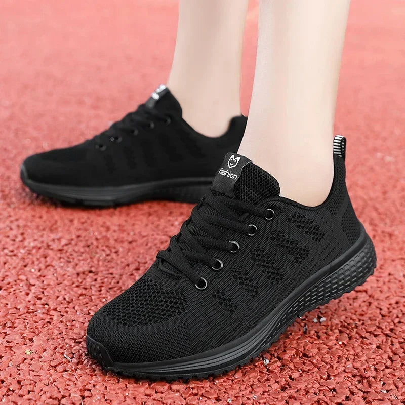 Breathable Mesh Casual Sneakers for Women