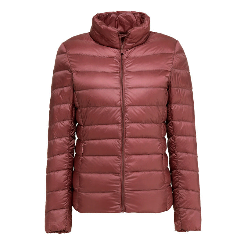 Ivyshape | Women's Winter Soft White Duck Down Jacket