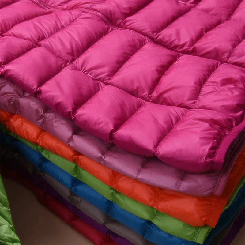 IvyShape | Ultralight Women's Down Jacket with Hood