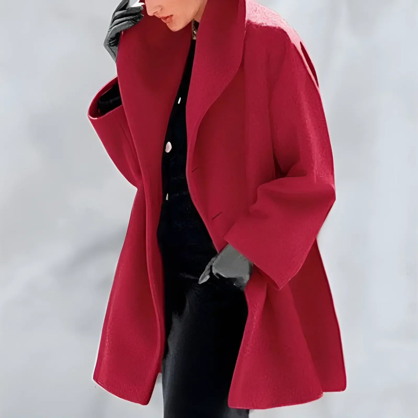 Ivyshape | Women's Winter Trench Coat Warm