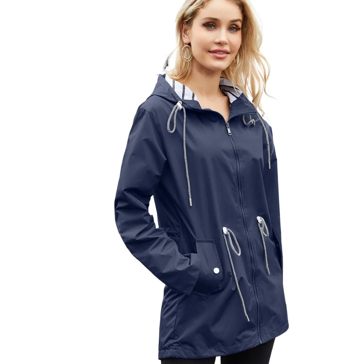 Ivyshape | Lightweight Women's Raincoat