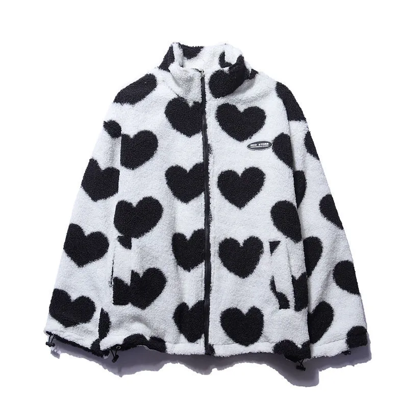 Ivyshape | Double-Sided Heart Coat