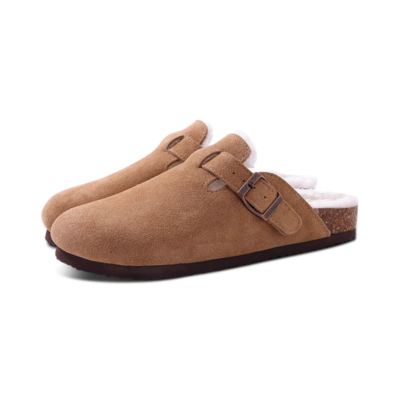 Cozy Suede Slippers for Women