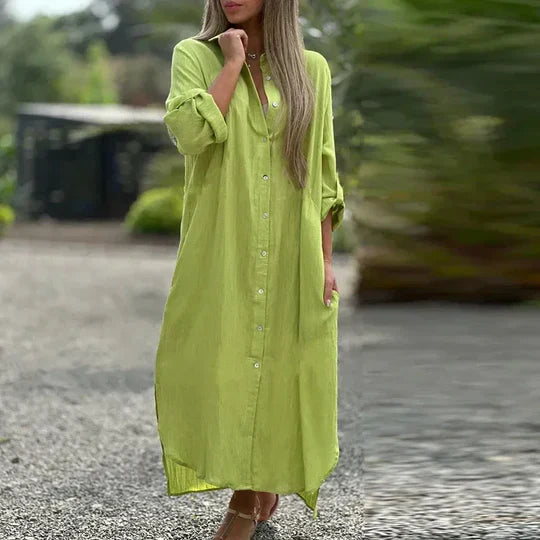 Ivyshape | Long Relaxed Dress